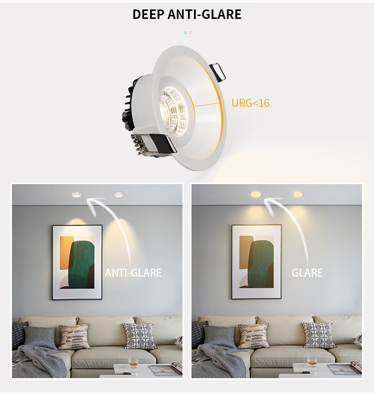 Deep Anti-glare LED Spotlights