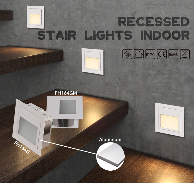 indoor staircase step light