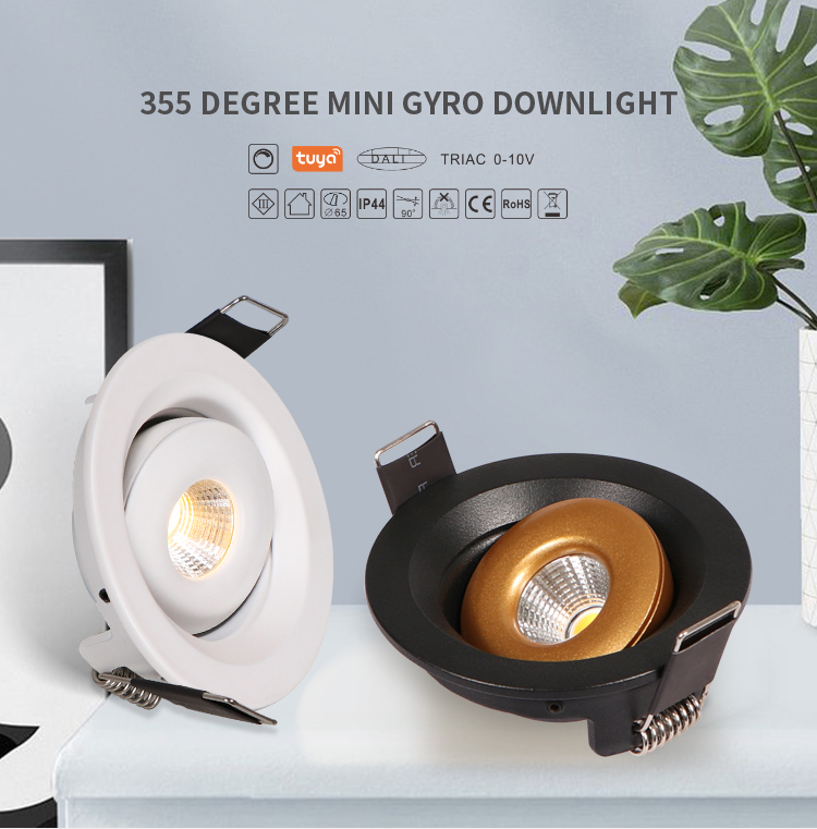 360° Gimbal LED Downlight