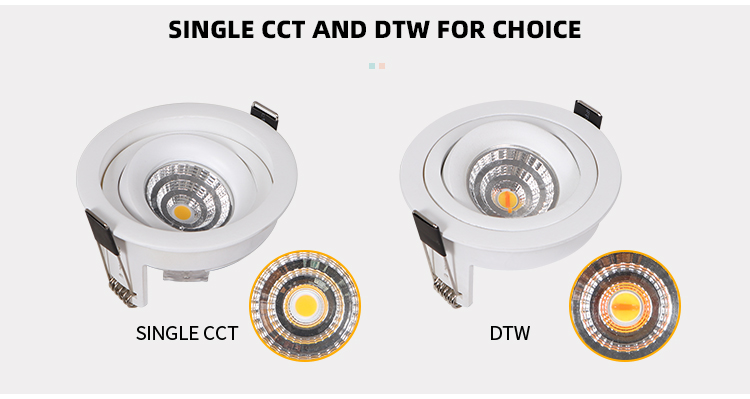 Dim to warm  Recessed LED Downlight